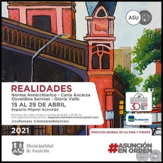 Realidades - Exposicin Colectiva - 15 al 29 de Abril 2021